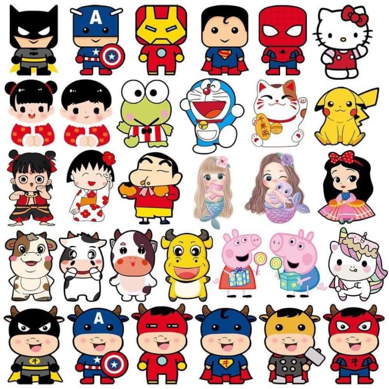 Bao lì xì chibi Tết