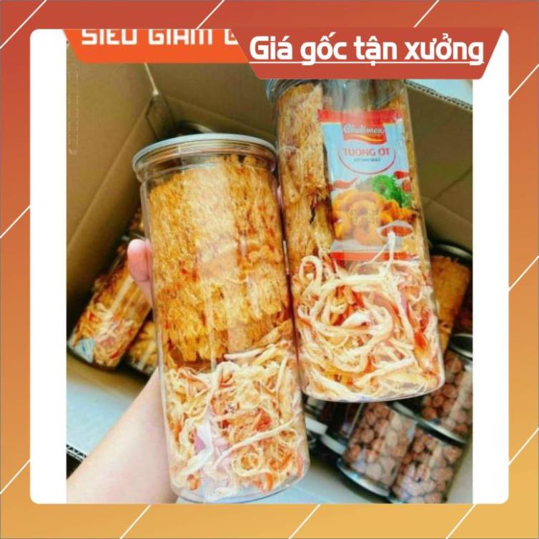 [rẻ vô địch] KHÔ MỰC MIX 2 LOẠI [lẻ = sỉ]
