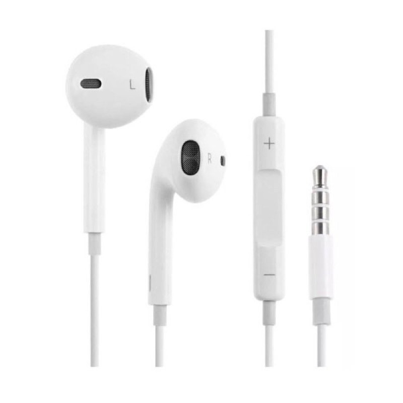 Tai Nghe Nhét Tai Chân Cắm 3.5mm Cho iphôn Và Androi. Tích Hợp Micro (Cam Kết Chất Lượng )