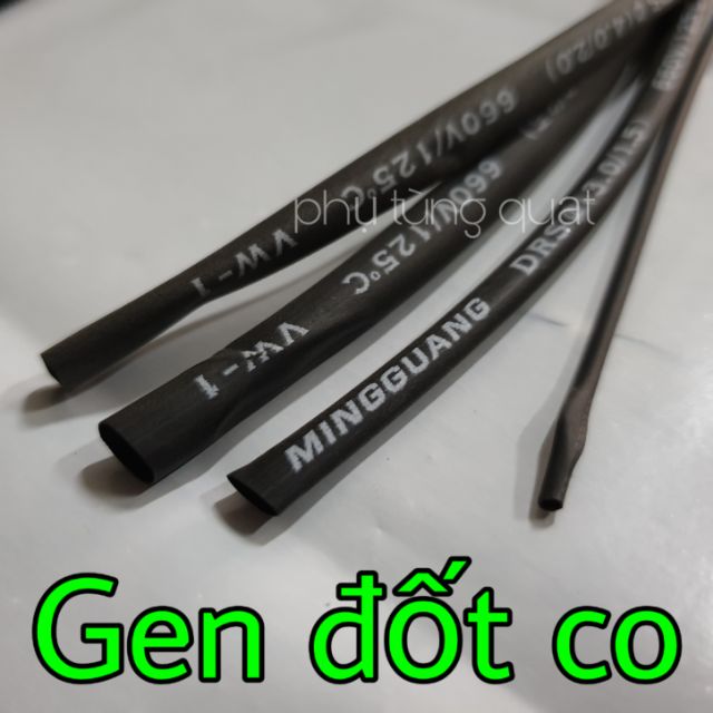 1 mét gen đốt phi 1ly đến 6ly - phụ tùng quạt co nhiệt cháy chất lượng cao tốt hơ nhiệt