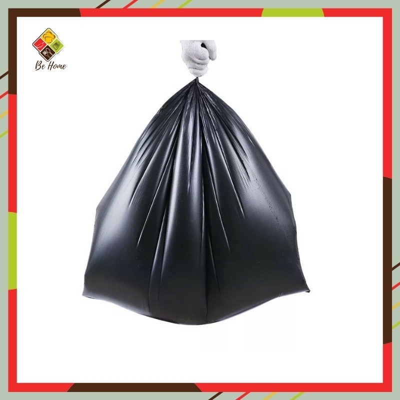 Túi bóng rác Behome túi rác đen đựng rác thải gia đình, rác công nghiệp nilong An Lành [35 Túi]