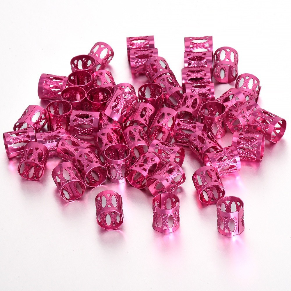 10/30/50pcs phụ kiện làm tóc bím tiện lợi