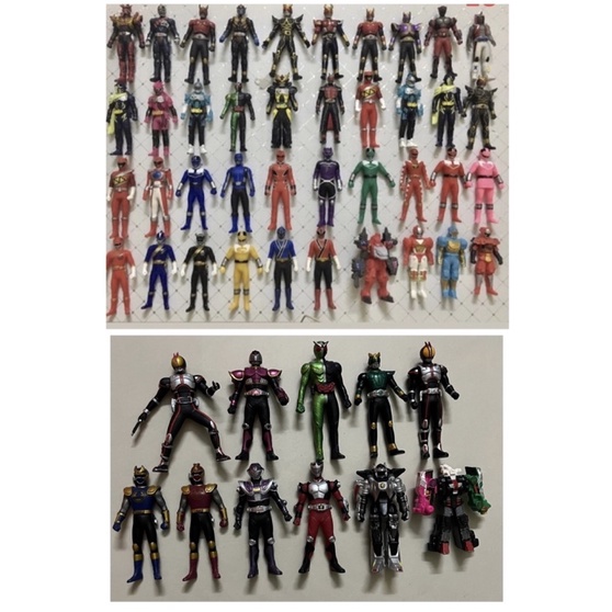 Mô hình 5 K.Rider và Sentai 11cm-&gt;13 cm