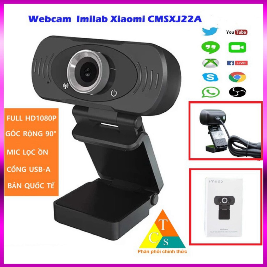 Webcam máy tính Xiaomi Imilab model CMSXJ22A | BigBuy360 - bigbuy360.vn