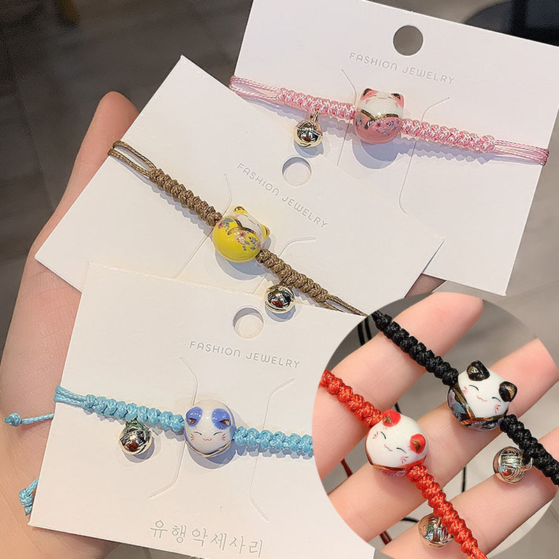 Vòng Đeo Tay Dây Bện Kiểu Dáng Dễ Thương Cho Cặp Đôi