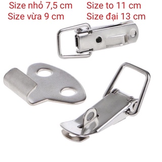 Lẫy móc hòm , móc khoá, mỏ vịt, khoá lật- lẫy inox