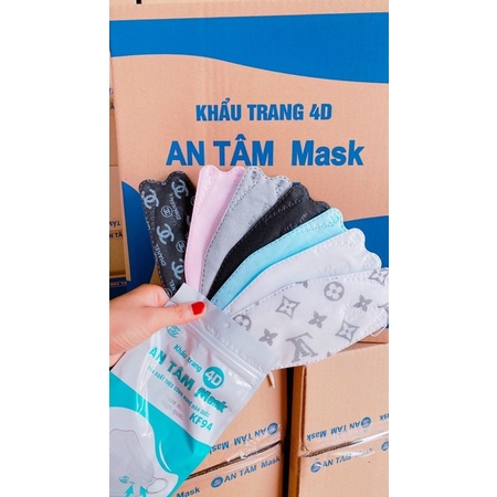 Thùng 300 cái KF94 An Tâm chống bụi mịn và vi khuẩn