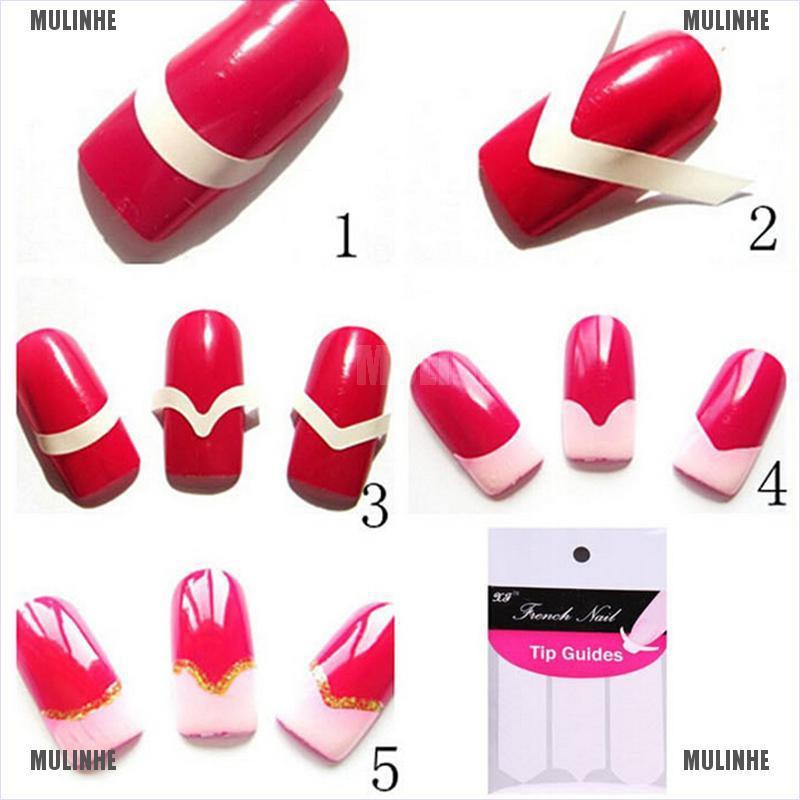 Set 10 Tấm Hình Dán Vẽ Móng Tay Nghệ Thuật