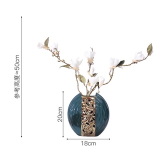 Đôi chim kèm bình hoa mãi hạnh phúc