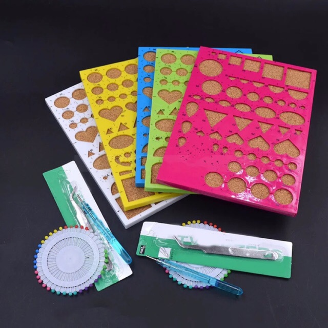 BỘ DỤNG CỤ QUILLING CƠ BẢN -4 món không kèm giấy