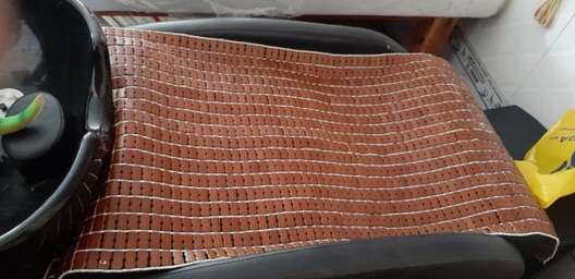 Chiếu trúc ghế gội đầu 0,4m đến 0,5mx 1m2 đến 1m6.