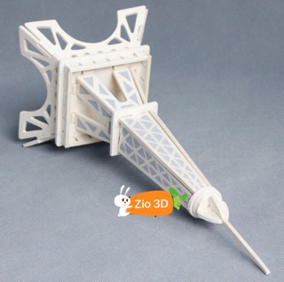 Đồ Chơi Lắp Ráp Gỗ 3D Mô Hình Tháp Eiffel Mini