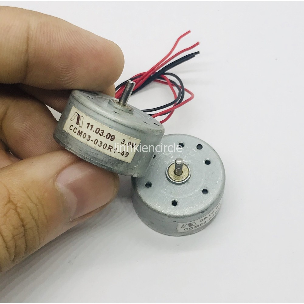 2 Motor 300 3v - 6v tốc độ 4000 - 7500 RPM dòng điện nhỏ 30mA - LK0295