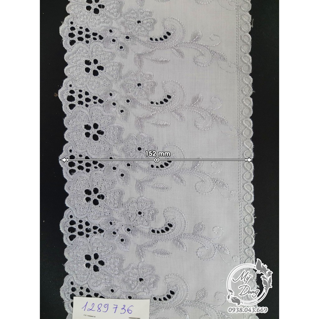 Vải may tay áo, chân váy, Hijab - TiCi (Dây dài 13,5 mét) - MS 1289736