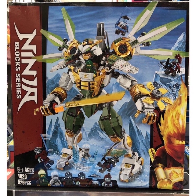 Lắp Ráp Mô Hình Ninjago nonlego Lezi 4020