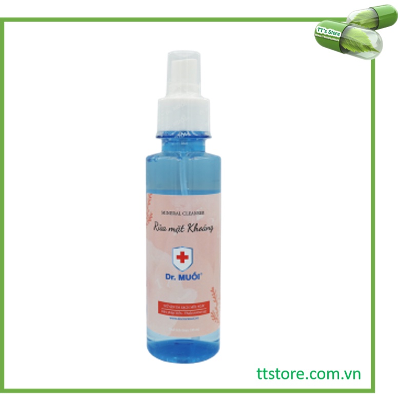 Xịt rửa mặt khoáng Dr Muối (Chai 185ml) [dr. muối]