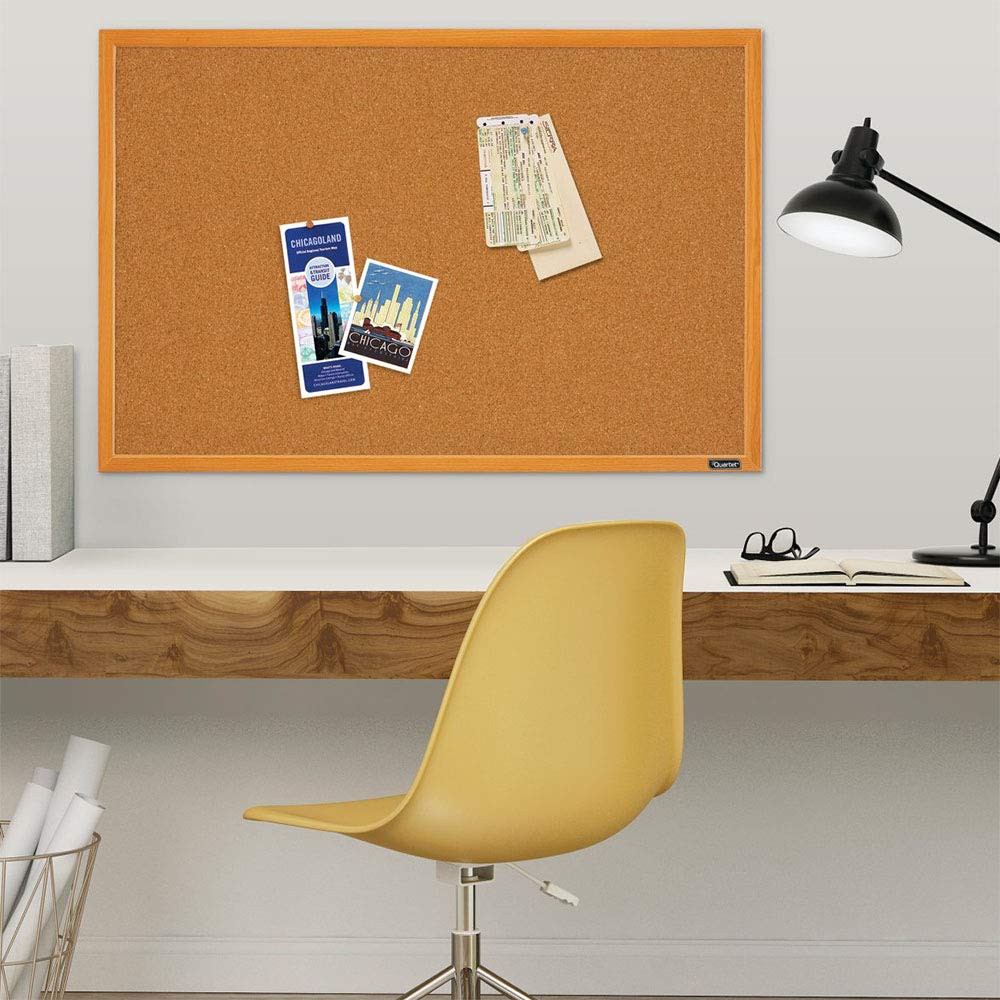 Bảng ghim Lie (ghim bần) khung gỗ - Bảng Tân Hà chính hãng - kích thước 40x60cm, 60x90cm, 90x120cm