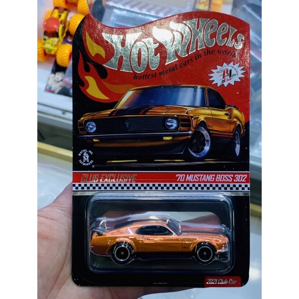 Hobby Store xe mô hình Hot Wheels RLC Member 70 Mustang Boss 302