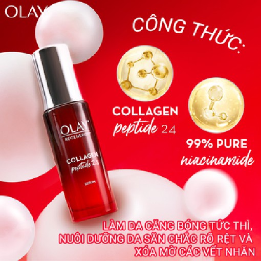 Tinh Chất Olay Collagen Peptide 24 Ngăn Ngừa Lão Hóa 30ml Regenerist Collagen Peptide 24 Serum