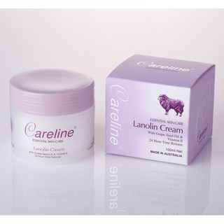 Kem nhau thai cừu Careline Lanolin Cream