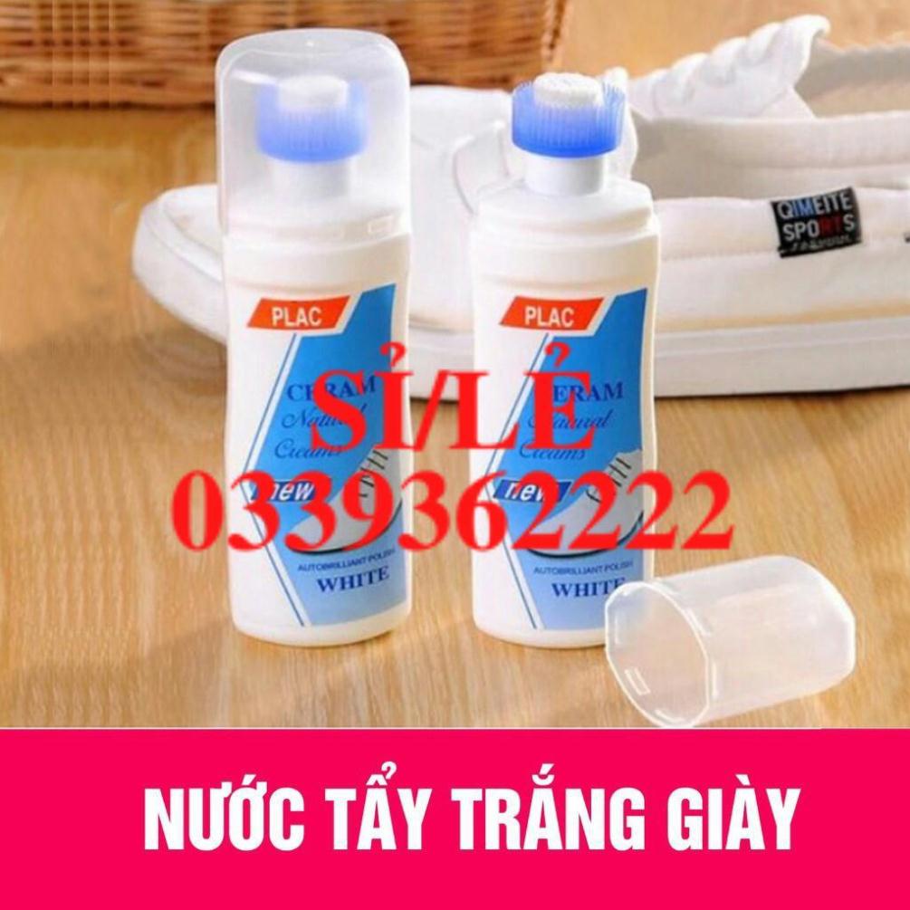 [ CHÍNH HÃNG ] Chai xịt lau giầy Plac kèm đầu cọ đánh giầy Sena Beauty