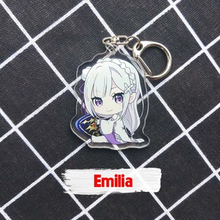 Móc Khóa Anime Re:Zero (Ôm Đồ)