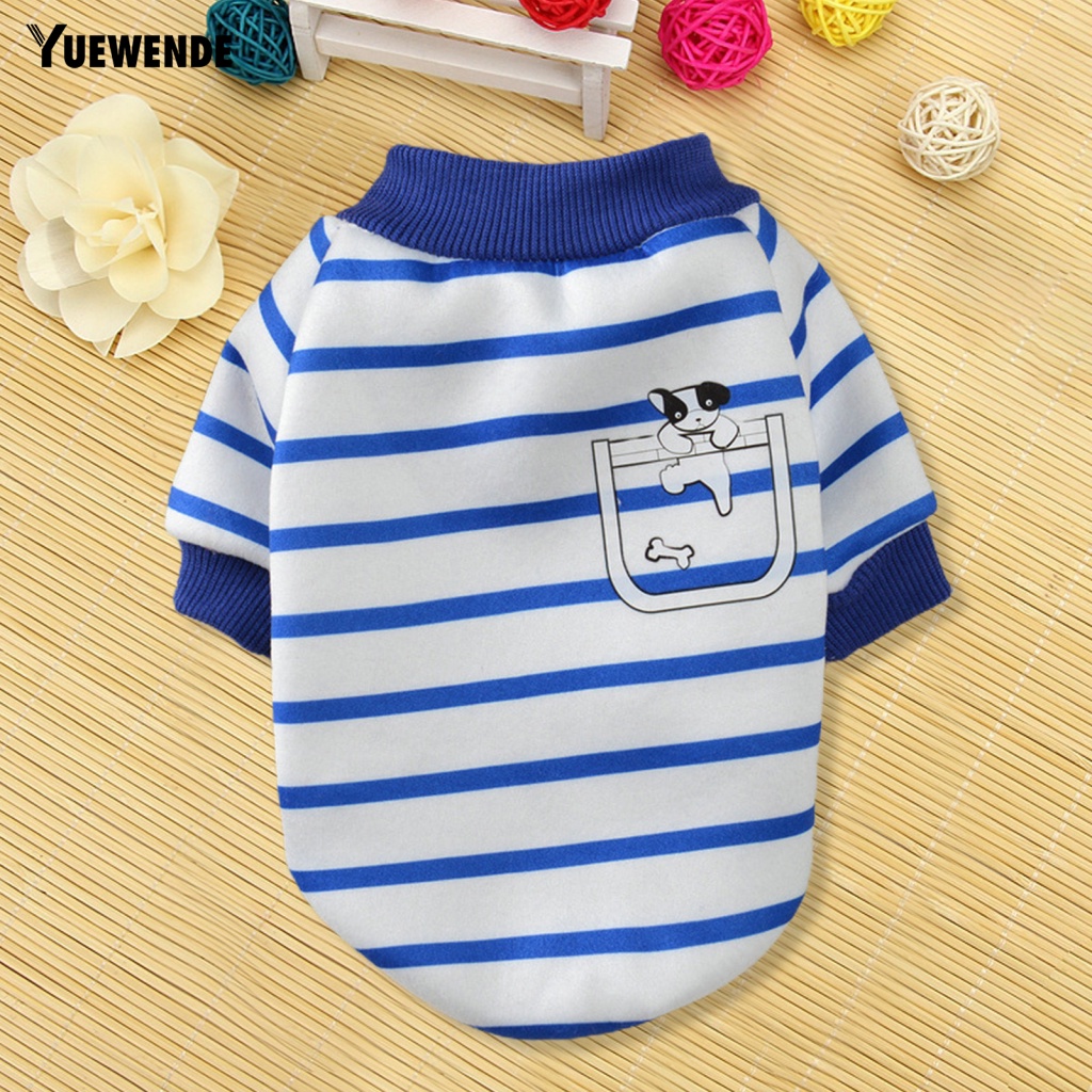 [Yue.z] Áo Sweatshirt Mùa Đông Thoải Mái Màu Sắc Tương Phản Cho Thú Cưng
