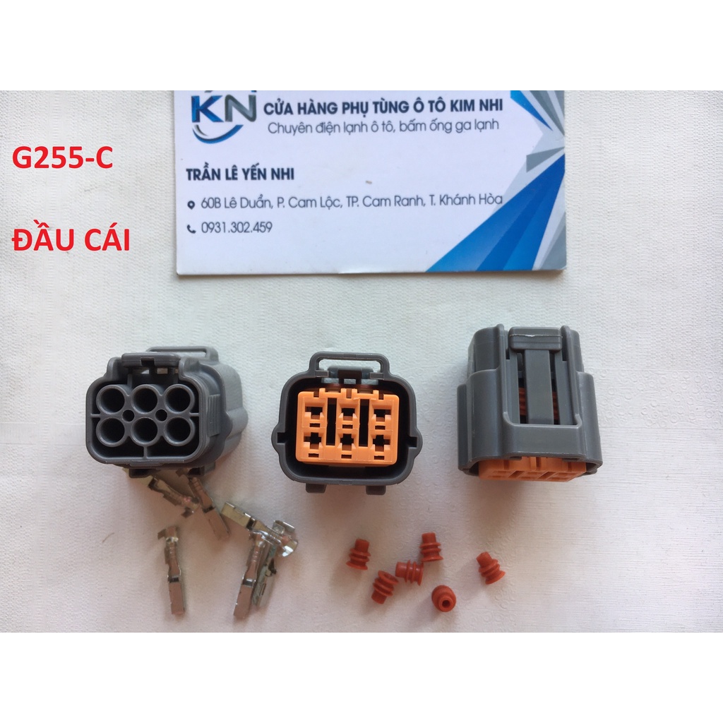 G255-Giắc cắm Ford Mondeo Fiesta Focus Van thắng tuần hoàn khí xả 6 lỗ