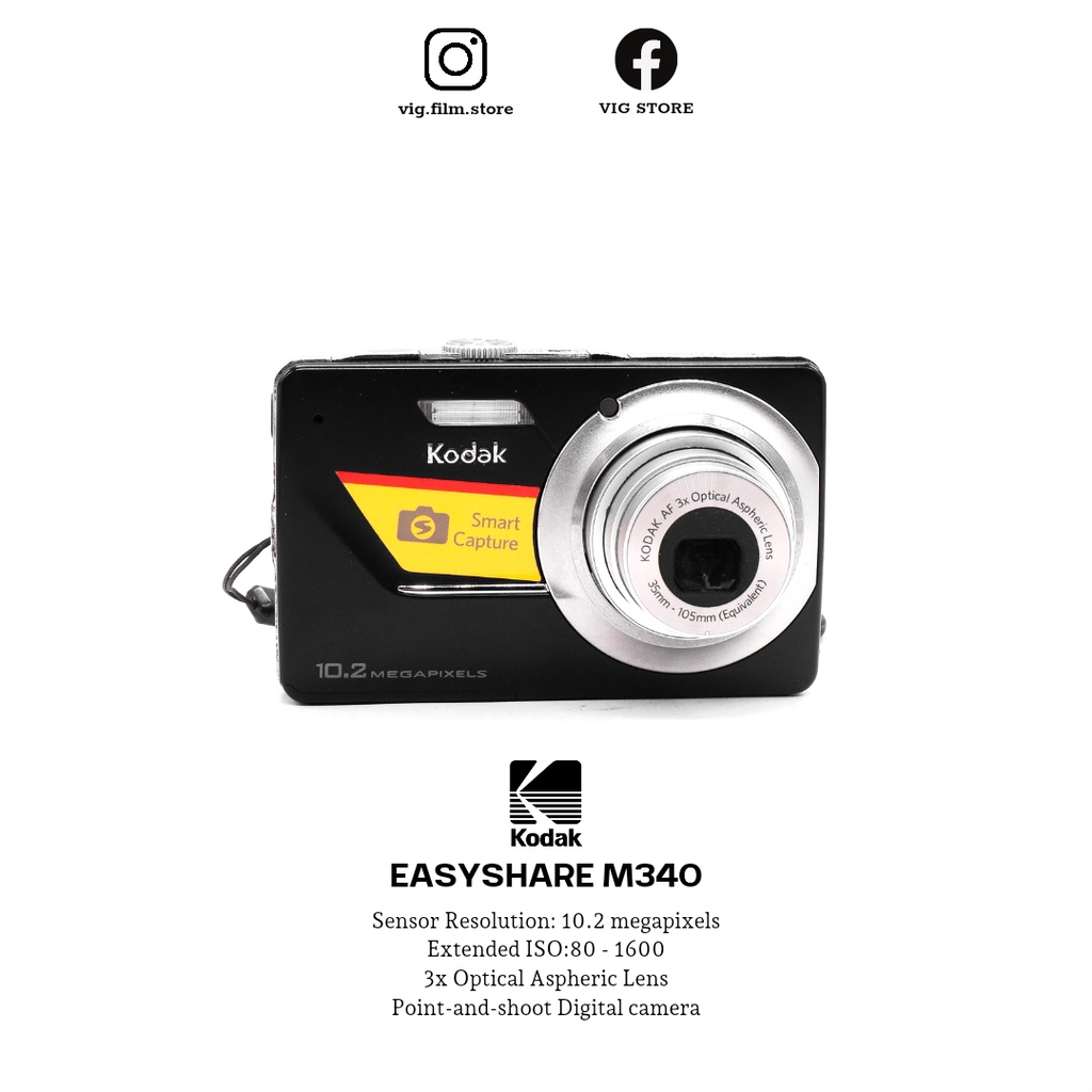 Máy ảnh kỹ thuật số KODAK EASYSHARE M340