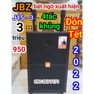 Loa karaoke JBZ J15 - 3 Bass 4tấc Chính Hãng cực khủng Siêu Hay siêu Chất thumbnail