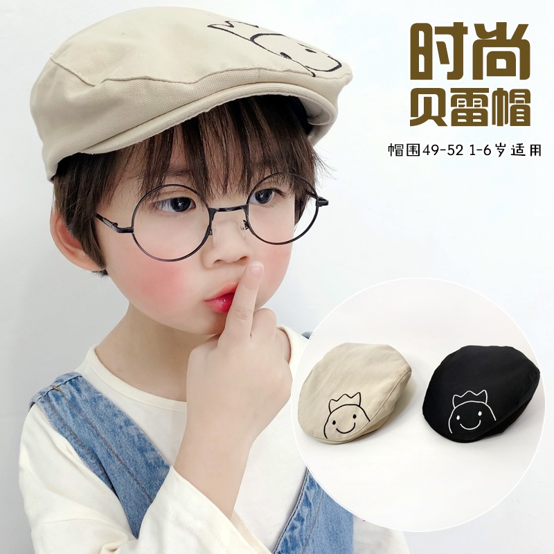 Nón Beret Phong Cách Hàn Quốc Thời Trang Cho Bé