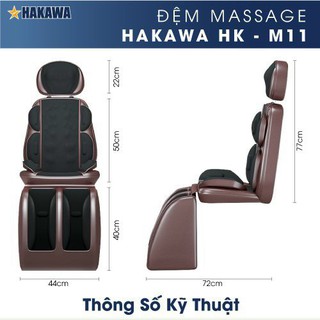 Đệm massage HAKAWA HK-M11
