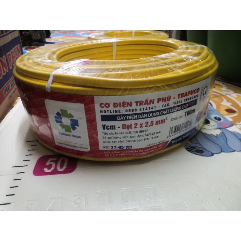 1 MÉT- DÂY ĐIỆN TRẦN PHÚ CÁC LOẠI