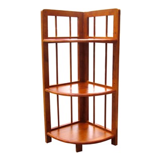 Kệ góc gỗ lớn 3 tầng - Lê Tâm Furniture