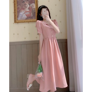 V101 - Váy hồng pastel