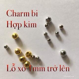 🌷🌷 hạt bi tròn hợp kim 4-8mm 🌷🌷