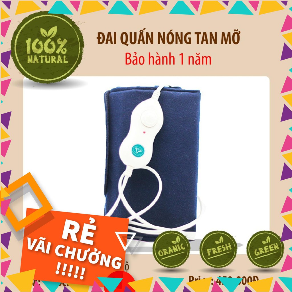 [[ ĐẠI TIỆC KHUYẾN MÃI ]] Đai quấn nóng tan mỡ, giảm đau nhức WonMom