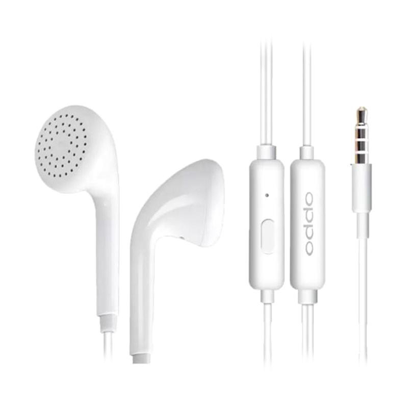 For OPPO Earphone Android In-Ear Headphonea Universal 3.5MM In- Ear Headset Earphone White