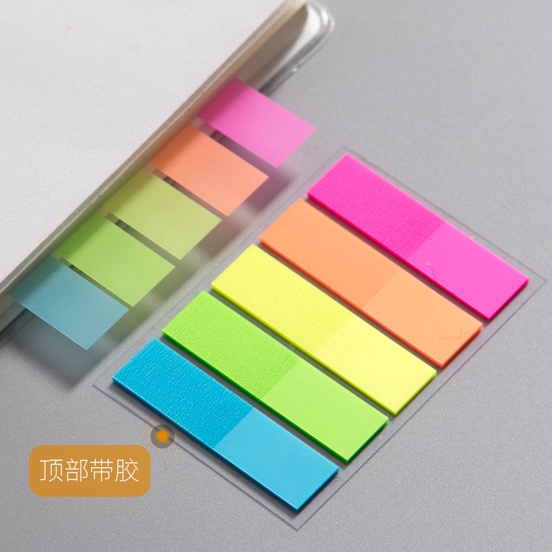 Giấy Dán Ghi Chú Dạ Quang Trong Suốt Sáng Tạo