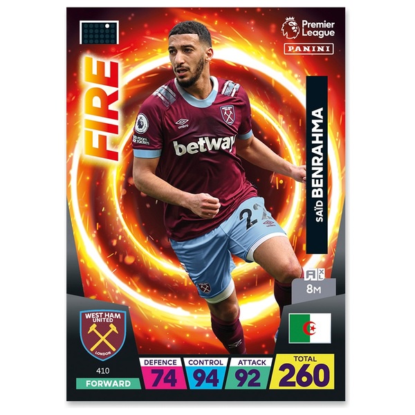 Pack 6 thẻ Premier League Adrenalyn XL 22/23 | Thẻ cầu thủ bóng đá chính hãng | The Lucky Cards