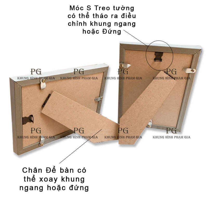 Khung Bằng Khen A3, A4 Nhiều Hoa Văn Đẹp Giá Rẻ Chất Lượng HCM - Khung Hình Phạm Gia PGBK12