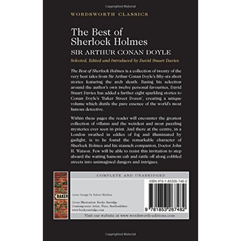 Sách Ngoại Văn: The Best of Sherlock Holmes