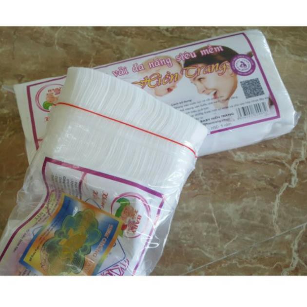 [loại 200gr] Combo 10 Khăn vải khô đa năng baby Hiền Trang(khoảng 200gr-150 tờ)