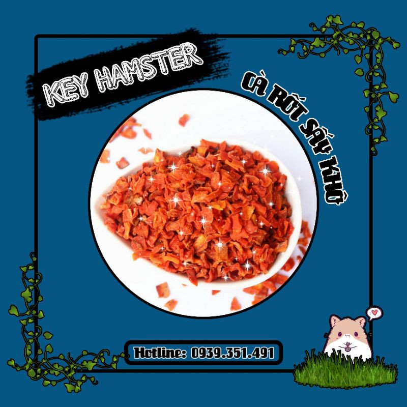 [HAMSTER] CÀ RỐT SẤY KHÔ