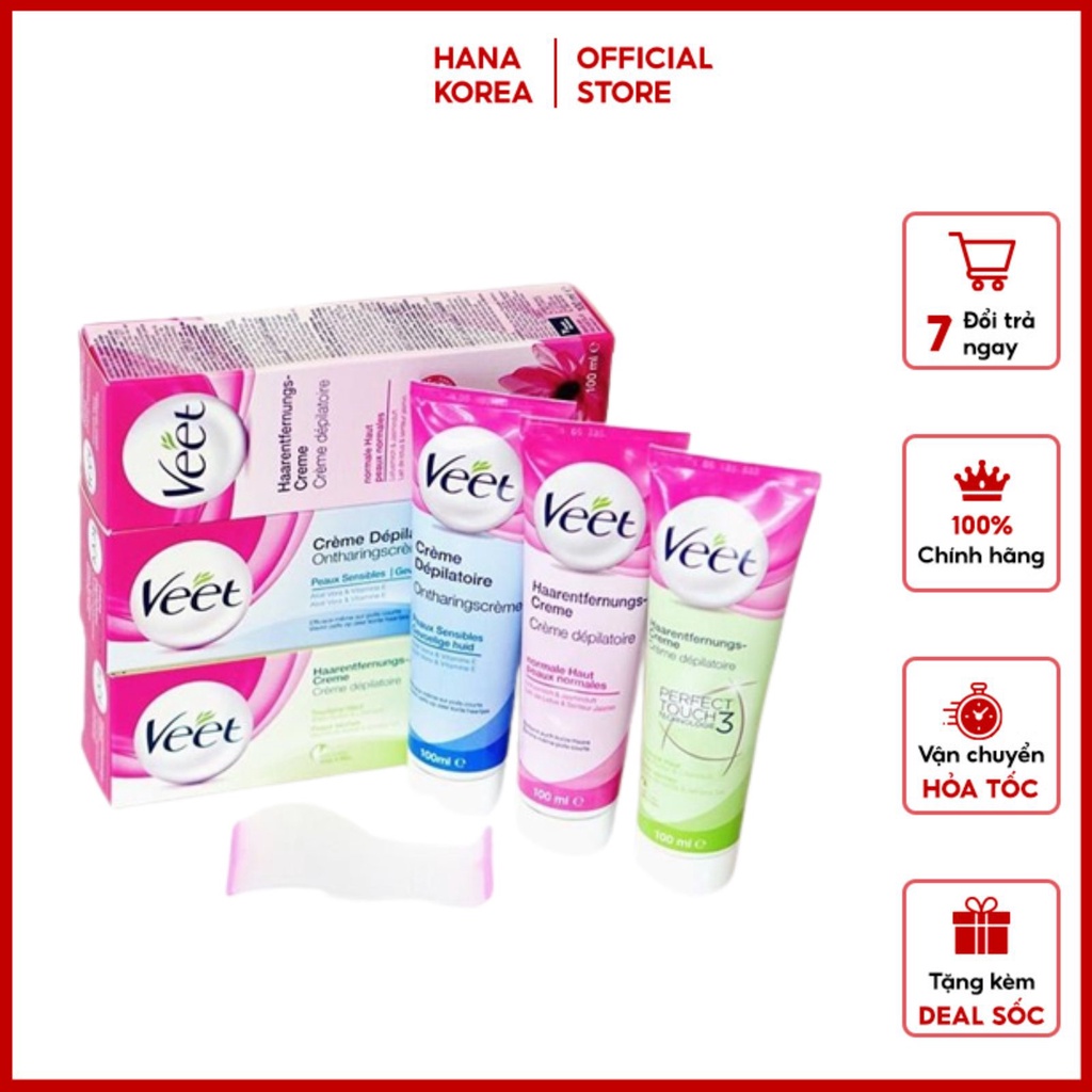 KEM TẨY LÔNG / VEET/KEM TẨY LÔNG VEET CỦA PHÁP 100ML