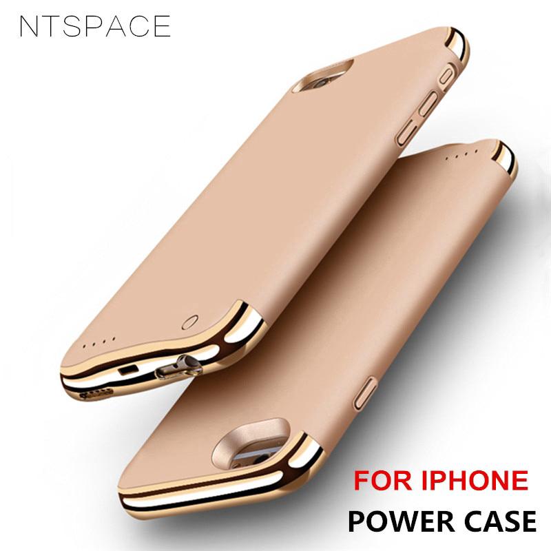Ốp lưng kiêm pin sạc dự phòng không dây dành cho iPhone 7 6 6/7/8 Plus iPhone X