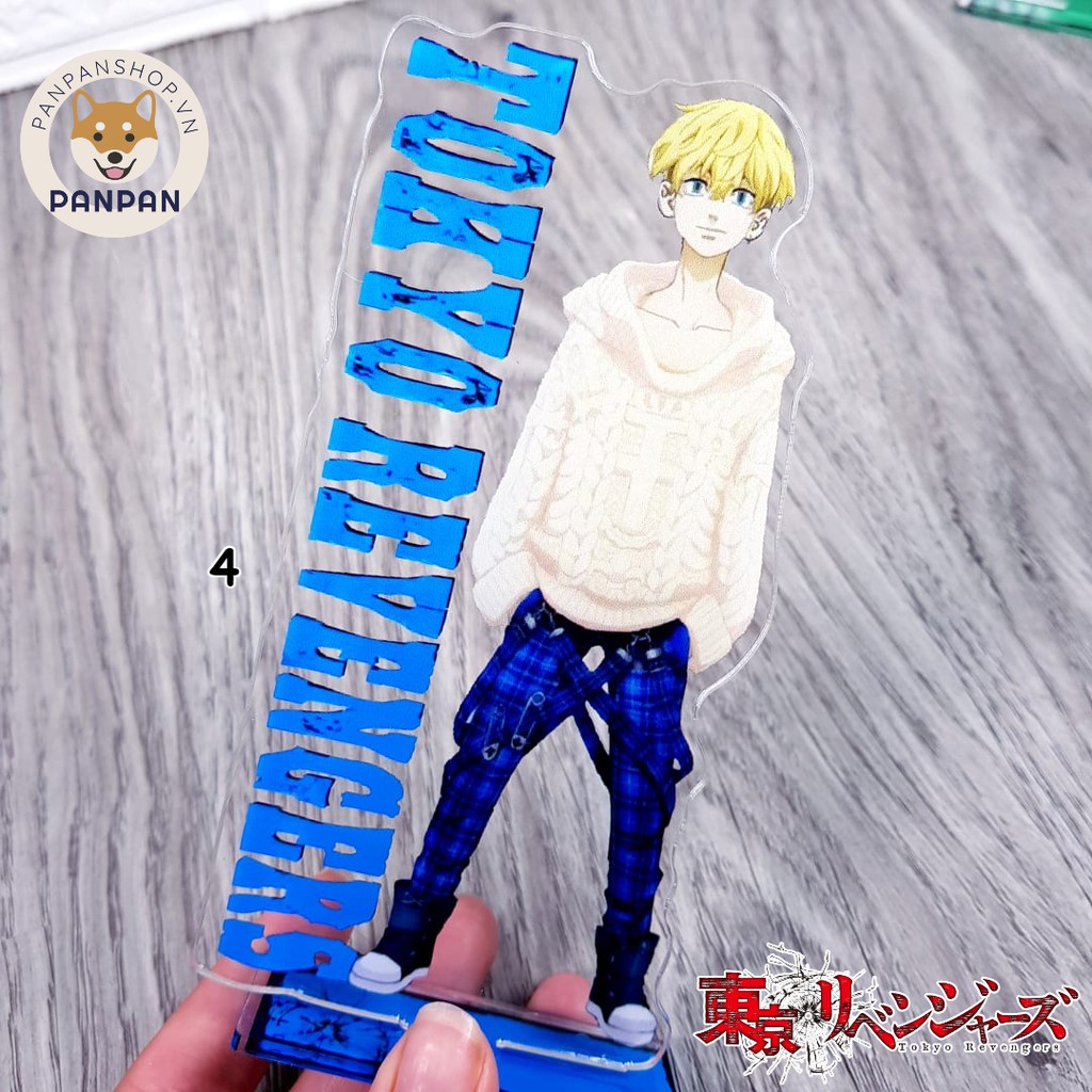 Mô Hình Standee acrylic Anime Tokyo Revengers - 7 nhân vật (15cm)