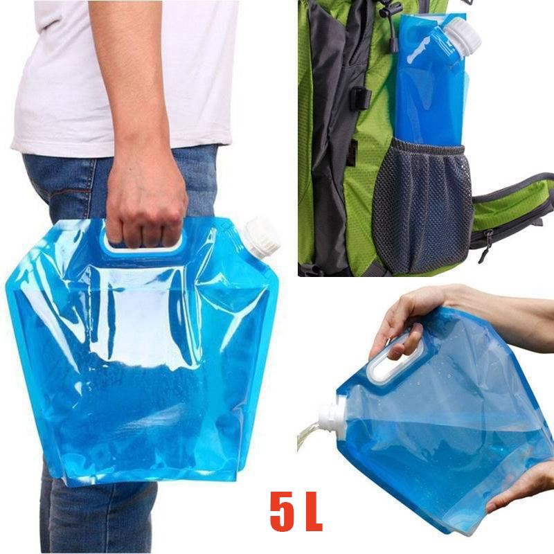 Túi 5L PE trong suốt đựng nước dự trữ cho trường hợp khẩn cấp