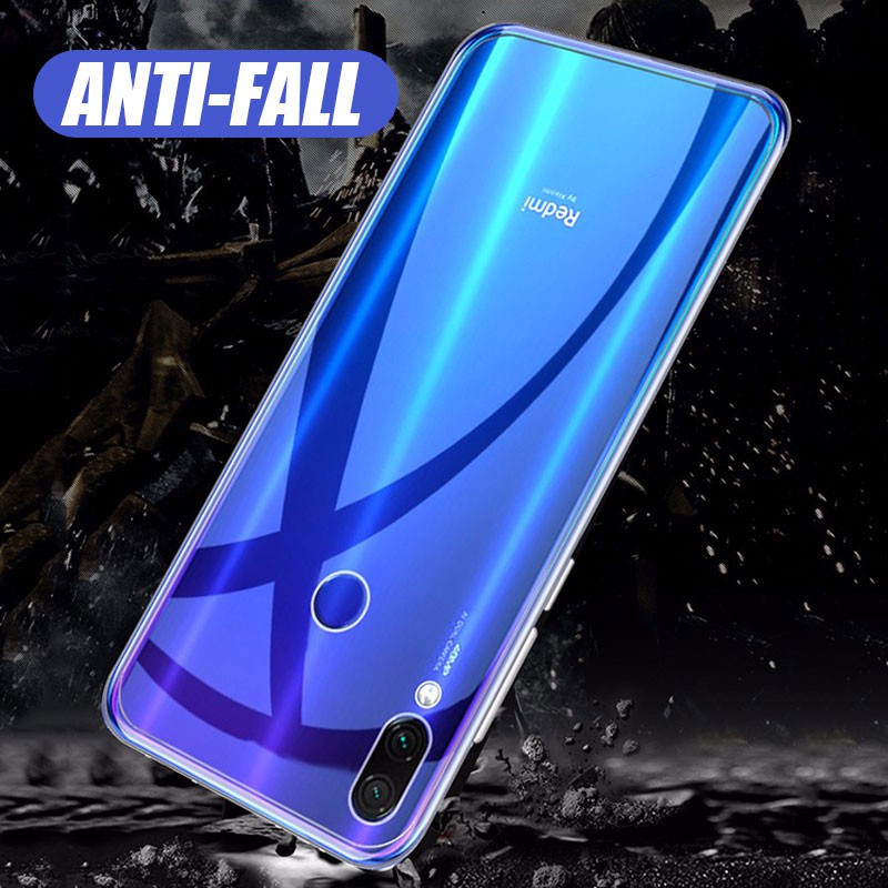 Ốp lưng trong suốt siêu mỏng dành cho Xiaomi Mi 9T 10T Poco F1 F2 F3 X3 NFC M3 Redmi Note 7 8 9 9S 10 Pro 9A