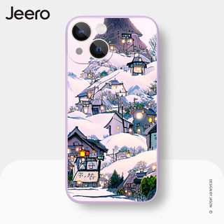 Ốp lưng JEERO chống sốc ngộ nghĩnh độc lạ hoạt hình dễ thương đẹp mềm Cho iPhone 16 15 14 13 12 11 Pro Max SE 2020 X XR XS ip 8 7 Plus kute HFE1466